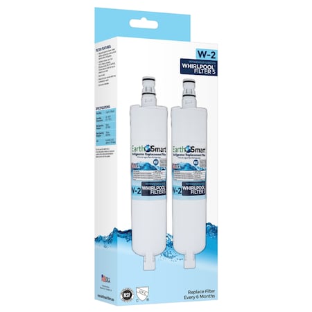 Earthsmart EarthSmart W-2 Refrigerator Replacement Filter For Whirlpool Filter 5 102637